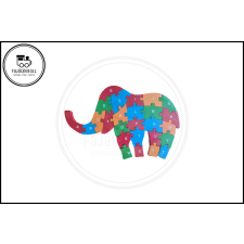  Állatos kirakó - Elefánt fajáték