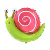 Állatos Snail, Csiga fólia lufi 60 cm