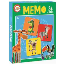 Állatos Wild memória játék 36 db-os memóriajáték