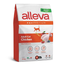 Alleva Equilibrium Felnőtt Macskáknak Csirke 10 kg, gluténmentes kutyaeledel