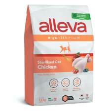  Alleva Equilibrium Steril Felnőtt Macskáknak Csirke 1,5 kg, gluténmentes kutyaeledel