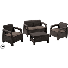 Allibert CORFU polyrattan kerti bútor garnitúra - barna kerti bútor