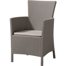 Allibert Iowa/Montana Polyrattan Kerti Fotel – Cappuccino kerti bútor