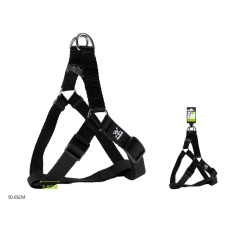  Állítható Klasszikus Nunbell Kutyahám - M/L - Fekete nyakörv, póráz, hám kutyáknak
