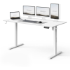 Állítható magasságú íróasztal Nojo Light 140 cm x 60 cm fehér