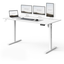  Állítható magasságú íróasztal Nojo Light 140 cm x 60 cm fehér íróasztal