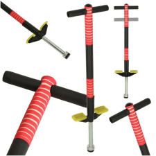 Állítható piros pogo ugrálóbot gyerekeknek, 40 kg teherbírás kerti játék