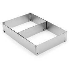  Állítható tortaforma szögletes 8 cm sütés és főzés