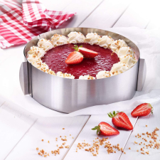 Állítható tortakarika, tortaforma 8,5 cm - 16-30cm sütés és főzés