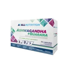  Allnutrition ASHWAGANDHA + GUARANA (30 KAPSZULA) vitamin és táplálékkiegészítő