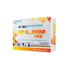  Allnutrition VIT D3 2000 + K2 (60 KAPSZULA) vitamin és táplálékkiegészítő