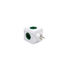Allocacoc 1202GN/DEOUPC PowerCube Original USB hálózati elosztó, zöld hosszabbító, elosztó