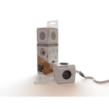 Allocacoc PowerCube Extended USB hálózati elosztó 3m fehér-szürke  (1407/DEEUPC) (1407/DEEUPC) hosszabbító, elosztó