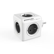 Allocacoc PowerCube Original 220V hálózati elosztó 5 aljzatos - Szürke (2100GY/FRORPC) hosszabbító, elosztó