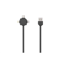 Allocacoc USB kábel szürke  (9003GY/USBC15) (9003GY/USBC15) kábel és adapter