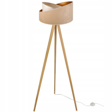  ÁLLÓLÁMPA, ÁLLÓ, ÁLLVÁNYOS, FA LÁMPABÚRA MINTÁVAL világítás