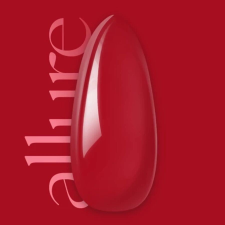 Allure 007 Crimson prémium piros gél lakk 10ml lakk zselé