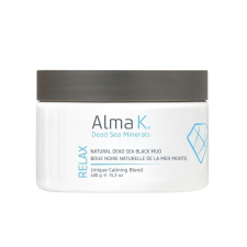 Alma K Natural Dead Sea Black Mud Testmaszk 430 g tusfürdők