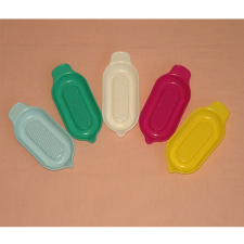  Almareszelő műanyag színes babaétkészlet