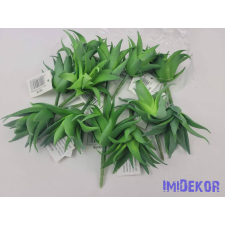 Aloe vera gumis pozsgás 8,5 cm - Zöld dekorációs kellék