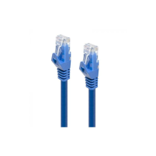 Alogic C6-01B-BLUE hálózati kábel Kék 1 M Cat6 (C6-01B-Blue) kábel és adapter