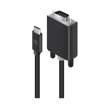 Alogic ELUCVG-02RBLK video átalakító kábel 2 M USB C-típus VGA (D-Sub) Fekete (ELUCVG-02RBLK) kábel és adapter