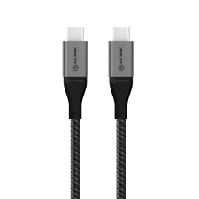 Alogic Super Ultra USB-C apa - USB-C apa 2.0 Adat és töltő kábel - Szürke (1.5m) kábel és adapter