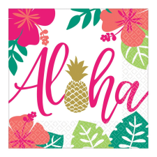 Aloha szalvéta 16 db-os, 33*33 cm party kellék