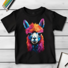  Alpaka póló (Gyerek)(Színes 2) gyerek póló