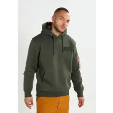 Alpha Industries X-Fit Hoody - dark green