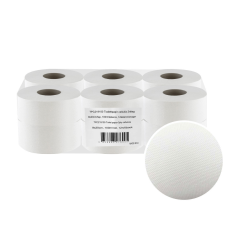 Alpha Toalettpapír Mini 2 réteg cellulóz 100m 12 tekercs/csomag higiéniai papíráru