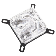 AlphaCool 12846 Eisblock XPX polished clear CPU vízhűtő blokk hűtés