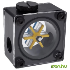 AlphaCool 17350 Eisfluegel flow indicator G1/4 square - fekete hűtés