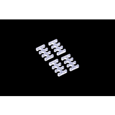  Alphacool Eiskamm X6 - 3 mm átlátszó kábelfésű  - 4 db /24743/ modding