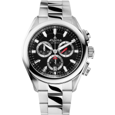 Alpina AL-373BS4E6B Alpiner Chronograph Mens Watch 42mm 10ATM, karóra