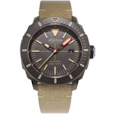 Alpina AL-525LGG4TV6 Seastrong Diver Automatic Mens Watch 46mm 30ATM, karóra