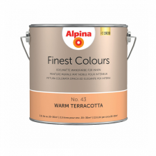 Alpina FINEST COLOURS No. 43 Warm Terracotta fal- és homlokzatfesték