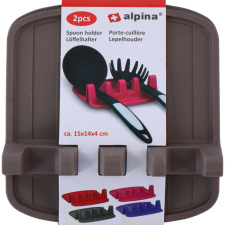 Alpina - Kanál / edénytartó 2 db (fekete) konyhai eszköz