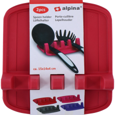 Alpina - Kanáltartó / konyhai eszköz tartó 2 db (piros) konyhai eszköz