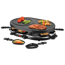  Alpina, Raclette Grill 1200W, 2 szintes sütőfelület grillsütő