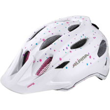 Alpina Sports Alpina Carapax Jr. white-polka dots M  (4003692238320) kerékpáros sisak