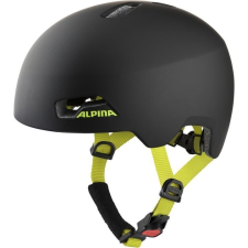 Alpina Sports ALPINA HACKNEY black-neon yellow matt 51-56 cm (4003692310538) kerékpáros sisak