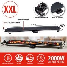  Alpina Teppanyaki látványgrill 2000W XXL (100x20cm) grillsütő