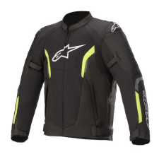 Alpinestars AST Air motoros kabát Tech-Air 5 kompatibilis fekete-fluo sárga motoros kabát