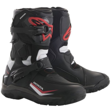 Alpinestars BELIZE DRYSTAR HONDA kollekció, fekete/fehér/piros, 48-as méret motoros csizma