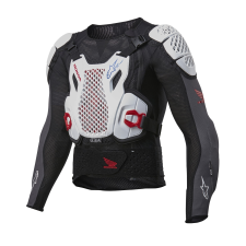 Alpinestars Bionic Plus 2 Honda kollekció 2024 testprotektor fehér-kék-piros-fekete protektor