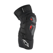 Alpinestars Bionic Pro Plasma 2025 térdprotektor fekete-piros-fehér protektor