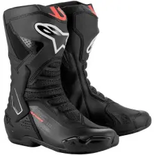 Alpinestars boty SMX-6 3, černé/červené fluo, 2025, vel. 41 motoros csizma