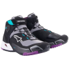 Alpinestars boty STELLA CR-X DRYSTAR, dámské, černé/šedé/fialové/tyrkysová, 2025, vel. 41