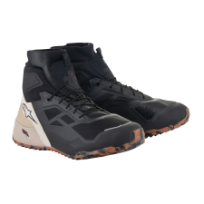 Alpinestars CR-1 motorkerékpár csizma fekete-világos barna motoros csizma